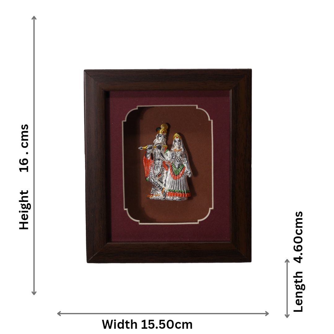 GM GIFT MASTER radha krishna painting frame for home decor, wall  decoration, living room decor - 20x30 inch : Amazon.in: Home & Kitchen
