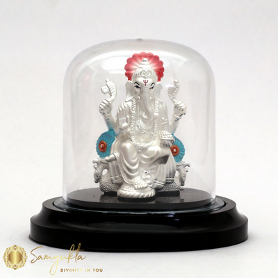Ganesh ji 99.9% Pure Sterling Silver Idol