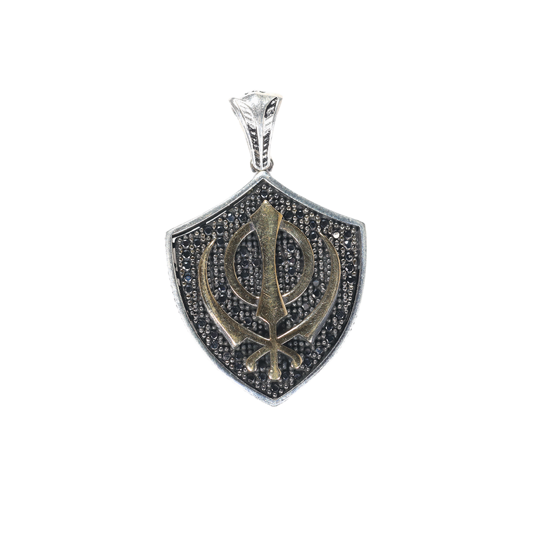 925 Sterling Silver | Khanda Pendant