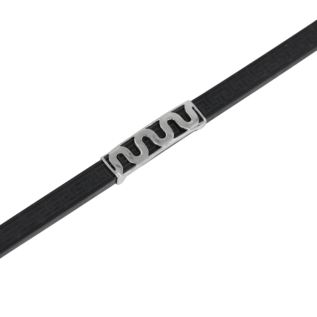 Pure Silver Versace Strap Bracelet | 925 Sterling Silver | International Design