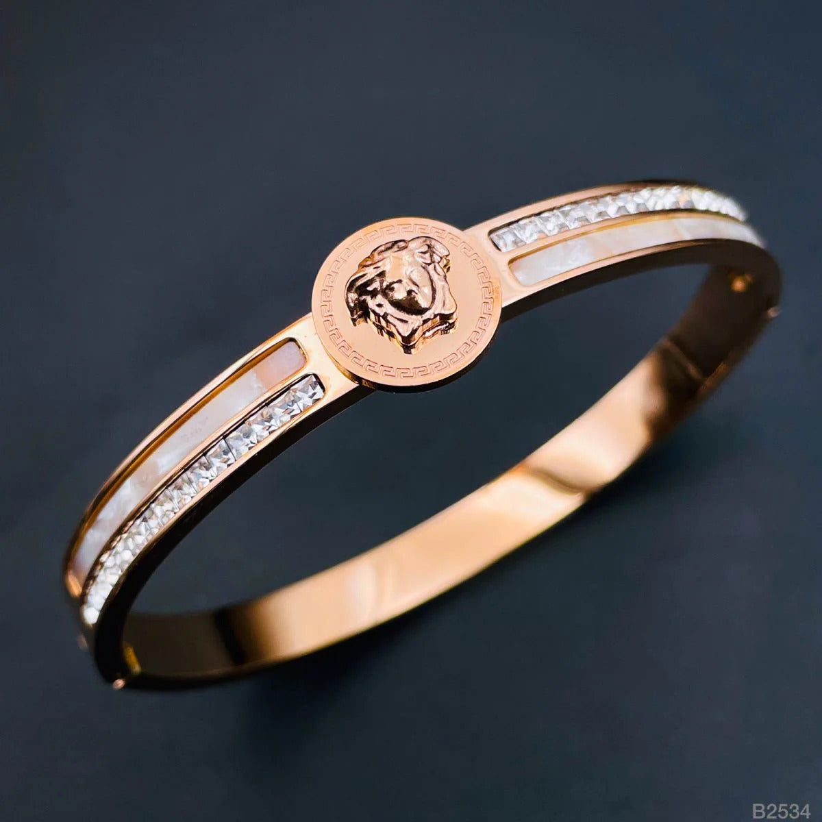 CZ Studded Elegant Designer Bracelet