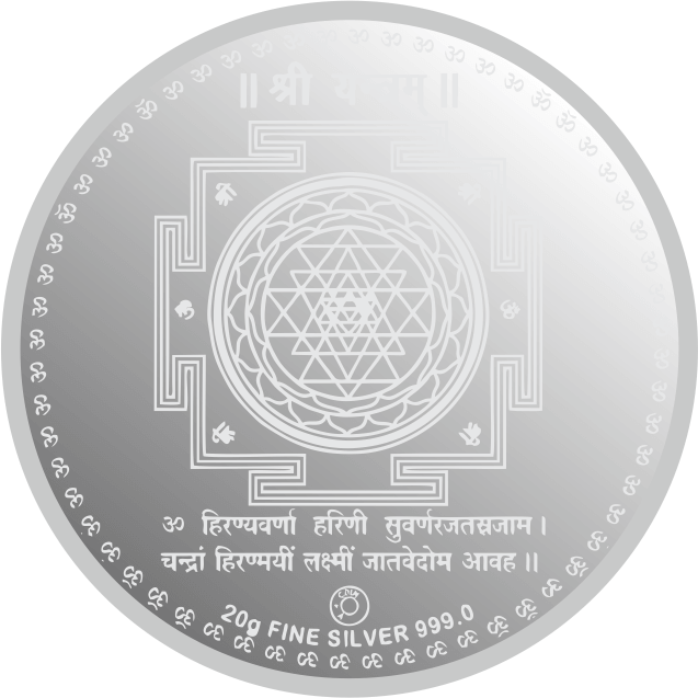 Samyukta 999.9 Pure Silver Coin
